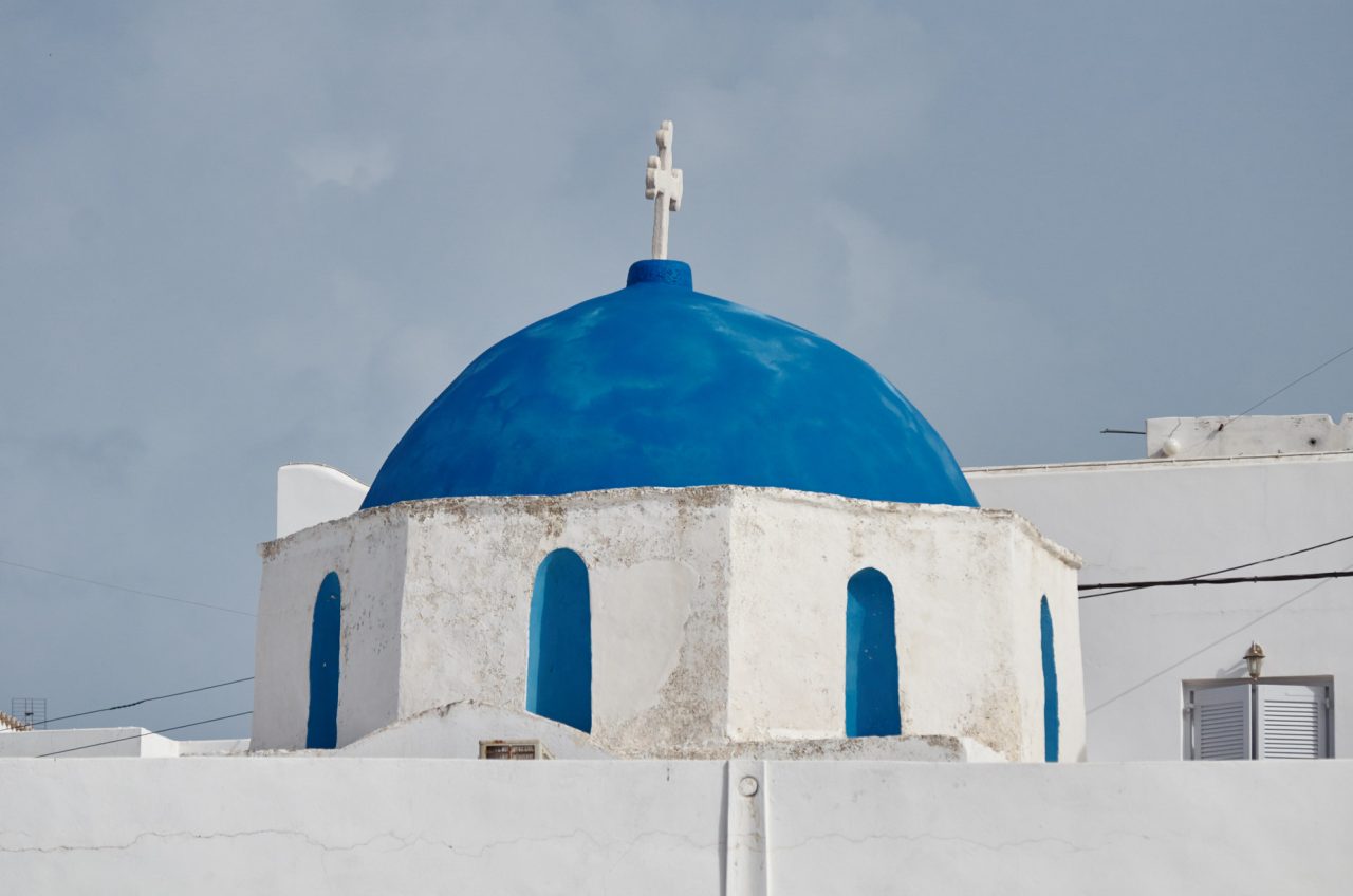 Church dome, Naoussa